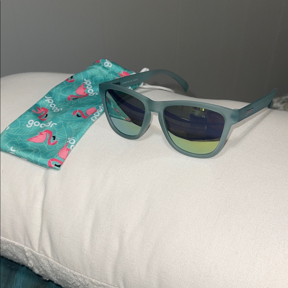 Goodr Teal Polarized Women's Sunglasses